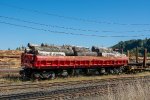 STC log hauling freight car